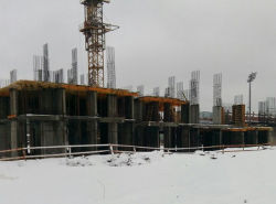 Город Долгопрудный, микрорайон «Центральный», корпус 16 (январь 2017, фото 1-4)